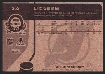 2014-15 O-Pee-Chee - Retro #352 Eric Gelinas Back