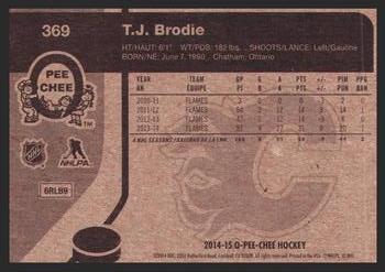 2014-15 O-Pee-Chee - Retro #369 T.J. Brodie Back
