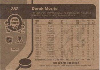 2014-15 O-Pee-Chee - Retro #382 Derek Morris Back