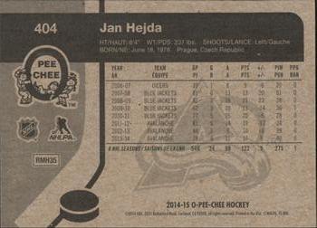 2014-15 O-Pee-Chee - Retro #404 Jan Hejda Back