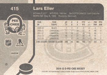 2014-15 O-Pee-Chee - Retro #415 Lars Eller Back