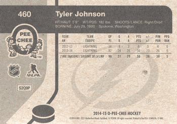 2014-15 O-Pee-Chee - Retro #460 Tyler Johnson Back