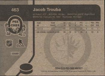 2014-15 O-Pee-Chee - Retro #463 Jacob Trouba Back