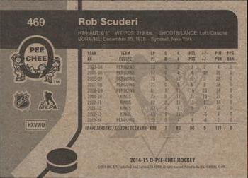 2014-15 O-Pee-Chee - Retro #469 Rob Scuderi Back