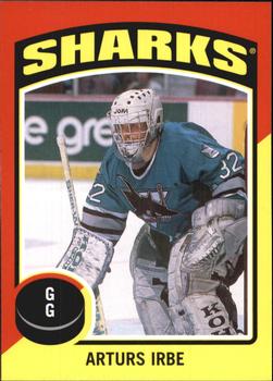 2014-15 O-Pee-Chee - Stickers #ST-91 Arturs Irbe Front