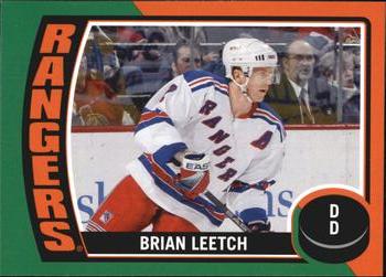 2014-15 O-Pee-Chee - Stickers #ST-93 Brian Leetch Front