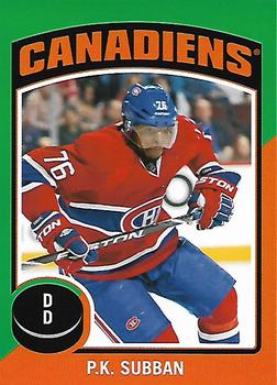 2014-15 O-Pee-Chee - Stickers #ST-9 P.K. Subban Front
