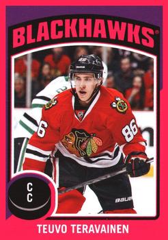 2014-15 O-Pee-Chee - Stickers #ST-24 Teuvo Teravainen Front