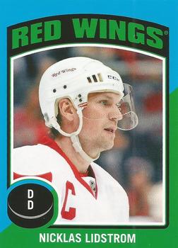 2014-15 O-Pee-Chee - Stickers #ST-58 Nicklas Lidstrom Front