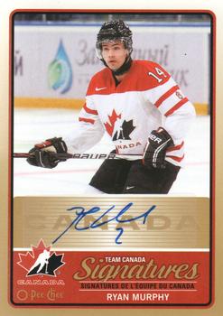 2014-15 O-Pee-Chee - Team Canada Signatures #TCS-RM Ryan Murphy Front