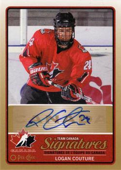2014-15 O-Pee-Chee - Team Canada Signatures #TCS-LC Logan Couture Front