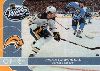 2008-09 O-Pee-Chee - Winter Classic Highlights #WC2 Brian Campbell Front