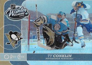 2008-09 O-Pee-Chee - Winter Classic Highlights #WC5 Ty Conklin Front