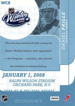 2008-09 O-Pee-Chee - Winter Classic Highlights #WC8 Daniel Paille Back