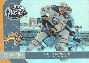 2008-09 O-Pee-Chee - Winter Classic Highlights #WC12 Paul Gaustad Front