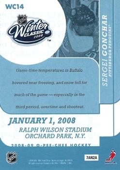 2008-09 O-Pee-Chee - Winter Classic Highlights #WC14 Sergei Gonchar Back
