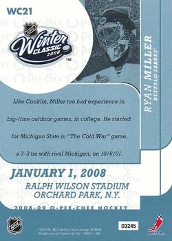2008-09 O-Pee-Chee - Winter Classic Highlights #WC21 Ryan Miller Back