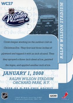 2008-09 O-Pee-Chee - Winter Classic Highlights #WC27 Ralph Wilson Stadium Back