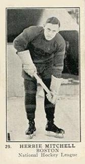 1924-25 William Paterson (V145-2) #29 Herbie Mitchell Front