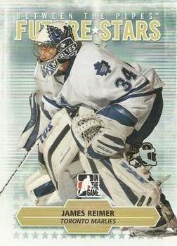2009-10 In The Game Between The Pipes #12 James Reimer Front