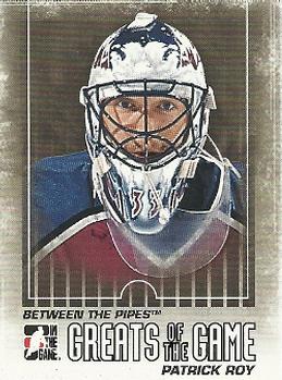 2009-10 In The Game Between The Pipes #131 Patrick Roy Front