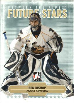 2009-10 In The Game Between The Pipes #4 Ben Bishop Front