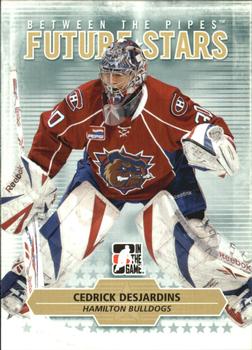 2009-10 In The Game Between The Pipes #5 Cedrick Desjardins Front
