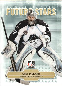 2009-10 In The Game Between The Pipes #7 Chet Pickard Front