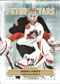 2009-10 In The Game Between The Pipes #13 Jhonas Enroth Front
