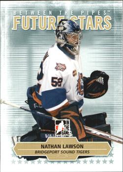 2009-10 In The Game Between The Pipes #27 Nathan Lawson Front