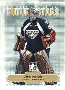 2009-10 In The Game Between The Pipes #36 Drew Owsley Front