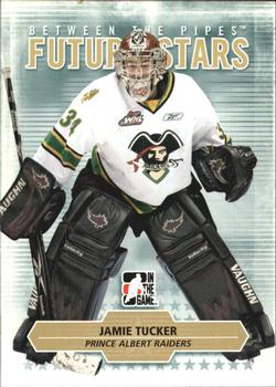 2009-10 In The Game Between The Pipes #39 Jamie Tucker Front
