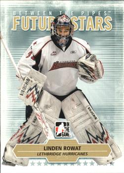 2009-10 In The Game Between The Pipes #41 Linden Rowat Front