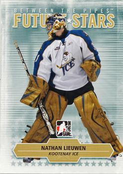 2009-10 In The Game Between The Pipes #43 Nathan Lieuwen Front
