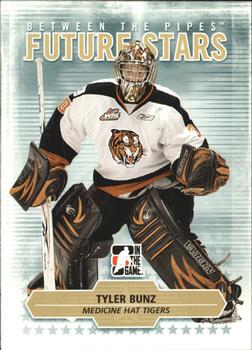 2009-10 In The Game Between The Pipes #45 Tyler Bunz Front