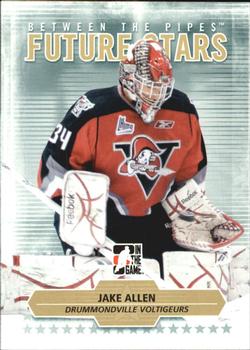 2009-10 In The Game Between The Pipes #47 Jake Allen Front