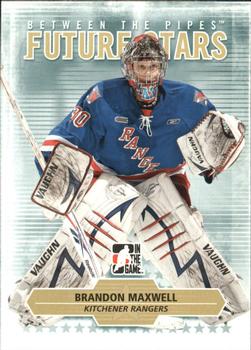 2009-10 In The Game Between The Pipes #61 Brandon Maxwell Front