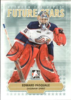 2009-10 In The Game Between The Pipes #63 Edward Pasquale Front