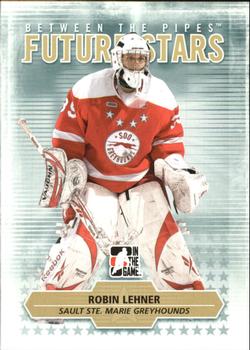 2009-10 In The Game Between The Pipes #72 Robin Lehner Front