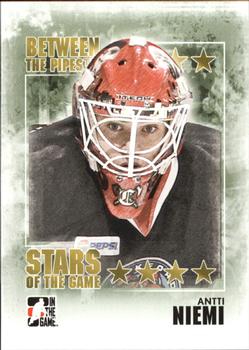 2009-10 In The Game Between The Pipes #76 Antti Niemi Front