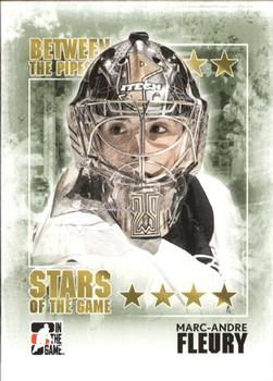 2009-10 In The Game Between The Pipes #89 Marc-Andre Fleury Front