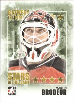 2009-10 In The Game Between The Pipes #90 Martin Brodeur Front