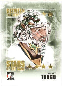2009-10 In The Game Between The Pipes #91 Marty Turco Front