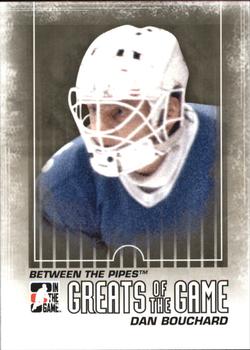 2009-10 In The Game Between The Pipes #114 Dan Bouchard Front