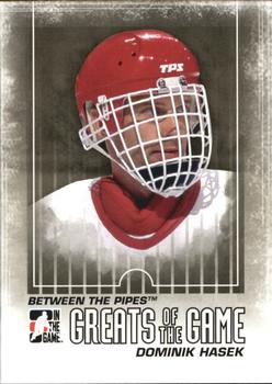 2009-10 In The Game Between The Pipes #115 Dominik Hasek Front
