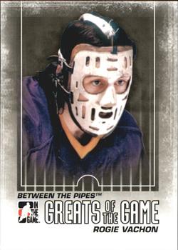 2009-10 In The Game Between The Pipes #135 Rogie Vachon Front