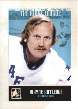 2009-10 In The Game Between The Pipes #150 Wayne Rutledge Front
