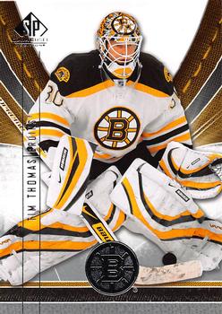 2009-10 SP Game Used #8 Tim Thomas Front