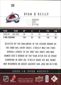 2009-10 SP Game Used #120 Ryan O'Reilly Back