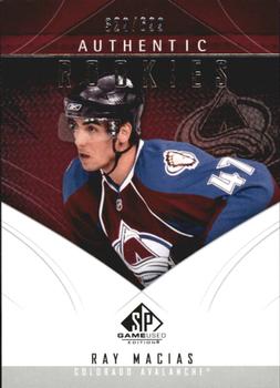 2009-10 SP Game Used #123 Ray Macias Front
